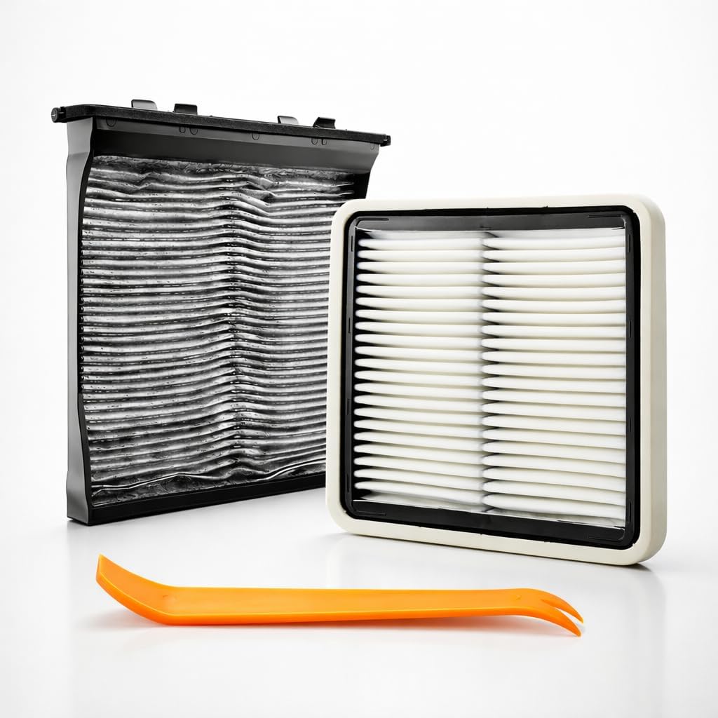 CA9997 CF10930 Engine Air Filter and Cabin Air Filter Kit Compatible for Subaru Forester 2009-2018, Crosstrek 2016-2017, Impreza 2008-2016, XV Crosstrek 2013-2015, WRX 2012-2021,WRX STI 2013-2018