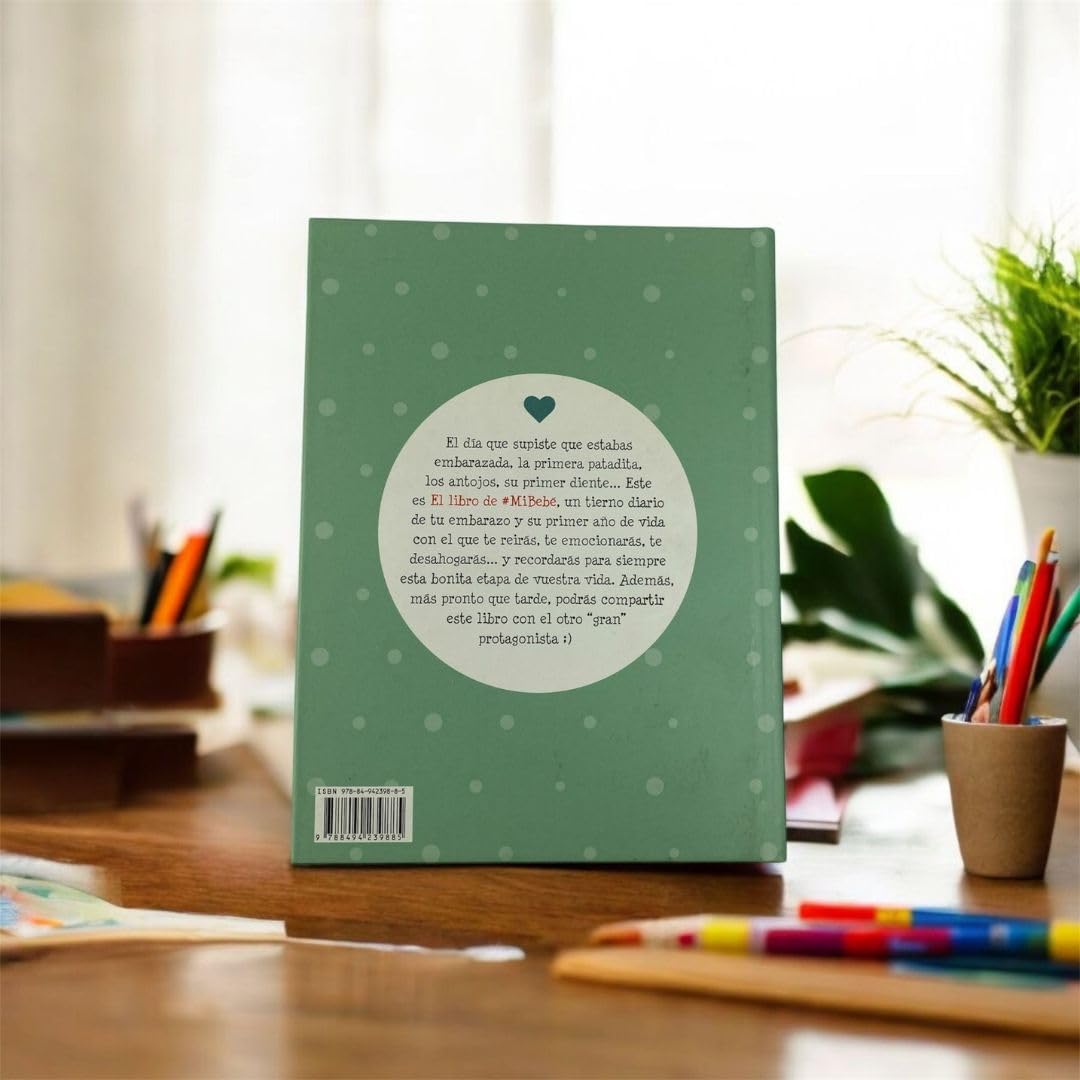 Embarazada: ‘El Libro de mi bebé’ - Recuerdos bebé - Diaro de Embarazo - Regalo Madre primeriza