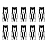 10 Pcs Double Grip Hair Clips, Sightor Metal Snap Hair Clips Hair Barrettes for Women Hair Making Salon Supplies Hair Accessories (Black)