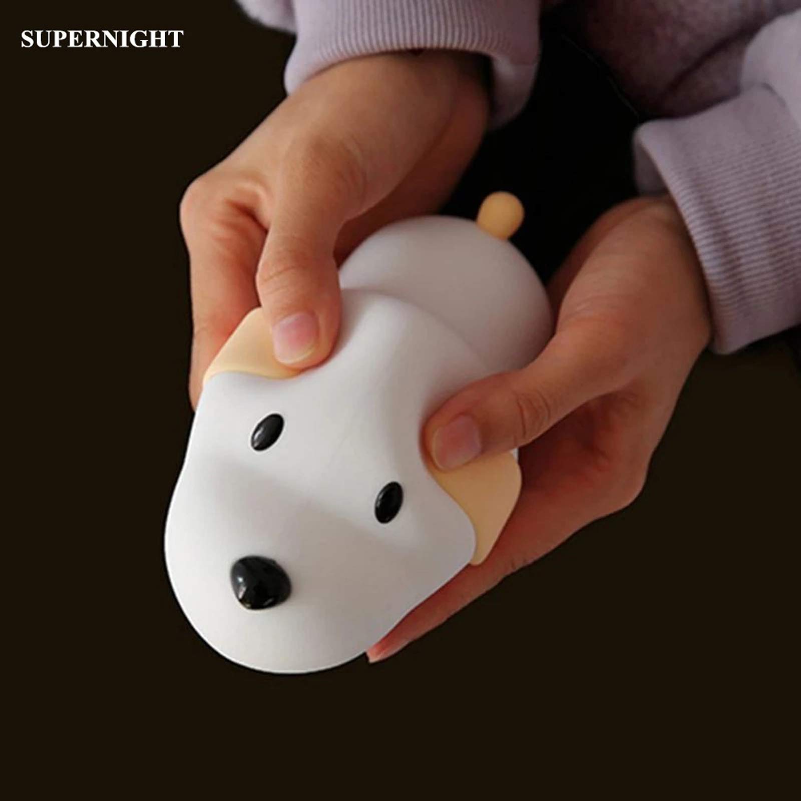 Nome per bambini luce notturna a LED per luce notturna regalo da crepuscolo all