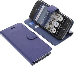 Case Compatible with Doro 8040 Book Style Blue Protective Cover Book