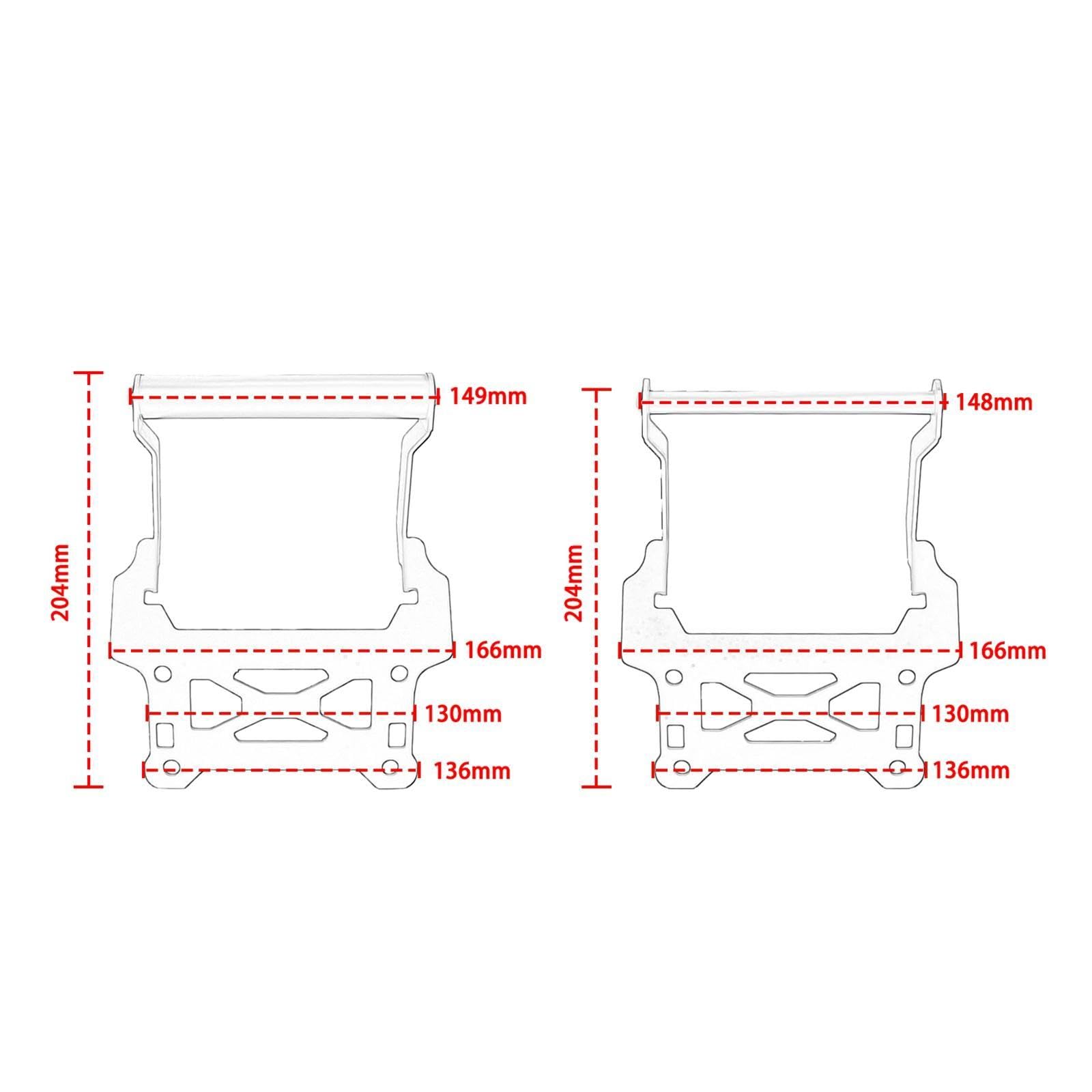 Support de Navigation pour, Rallonge de Guidon, Fixation Transversale pour GPS, Accessoires D'installation, Style Alliage Massif, 22mm