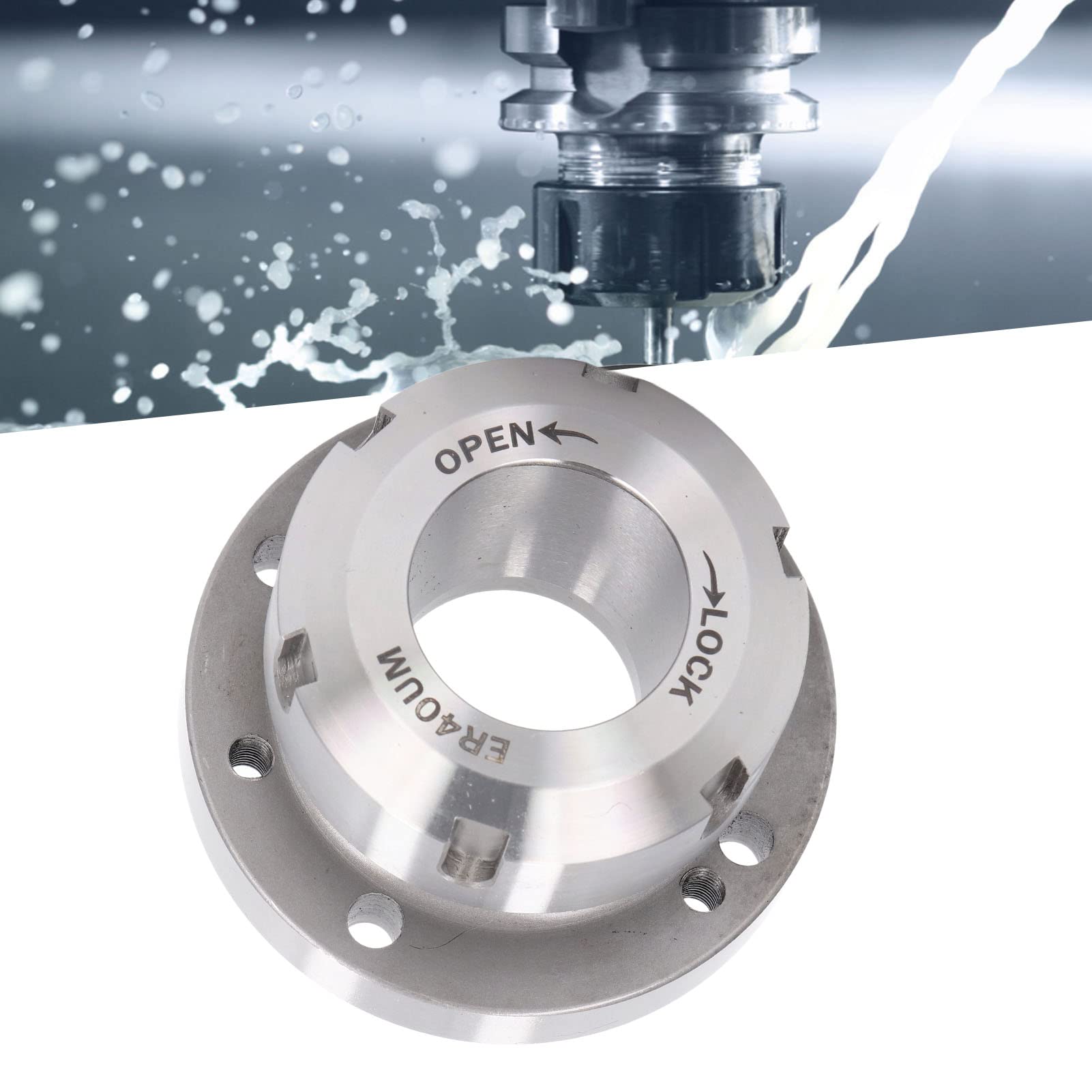 Klemmzangenhalterung, Spannzange, Ersatz-Bohrfutter für Drehmaschine CNC ER40, Durchmesser 80 mm, für CNC-Fräsmaschine, Zangen