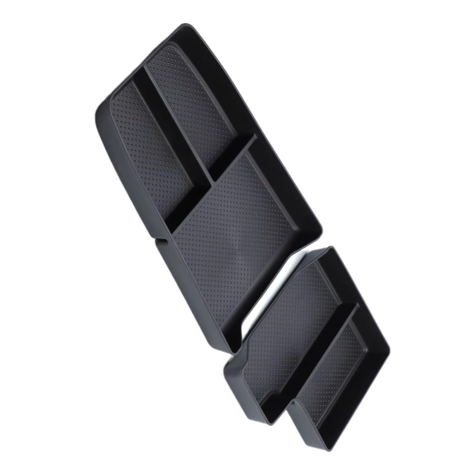 YBVFCDE Armrest Organizer Tray Compatible With BMW For X2 2024 Center Console Tray Central Armrest Lower Layer Storage Box Organizer Parts
