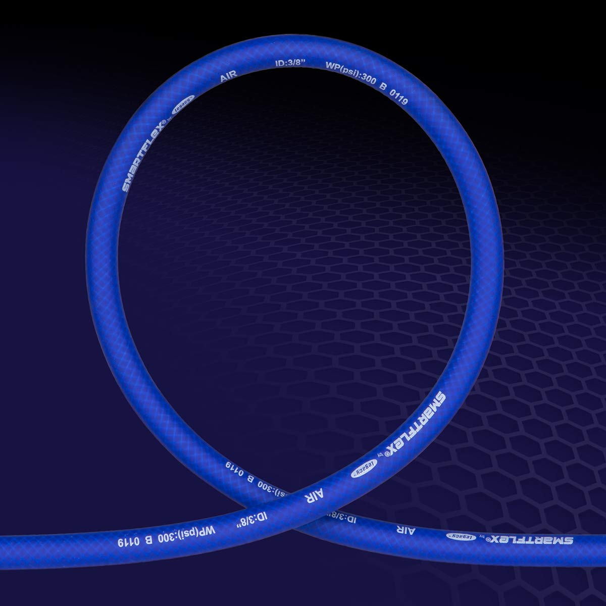 Legado hsf1450bl2 SmartFlex 1/4 "x 50 'manguera de aire híbrido