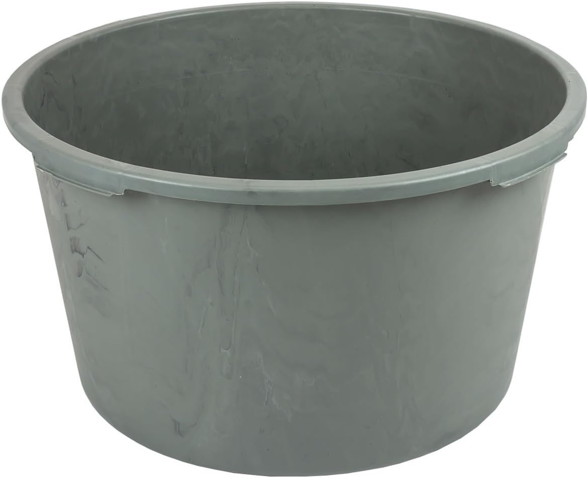 Patrol Group KO90CZAPG001 Butte Concrete Cement Mixer Mortar Box Hand Mixer Tap Bucket Bin 90 Litre – Black, 600 X 370 mm