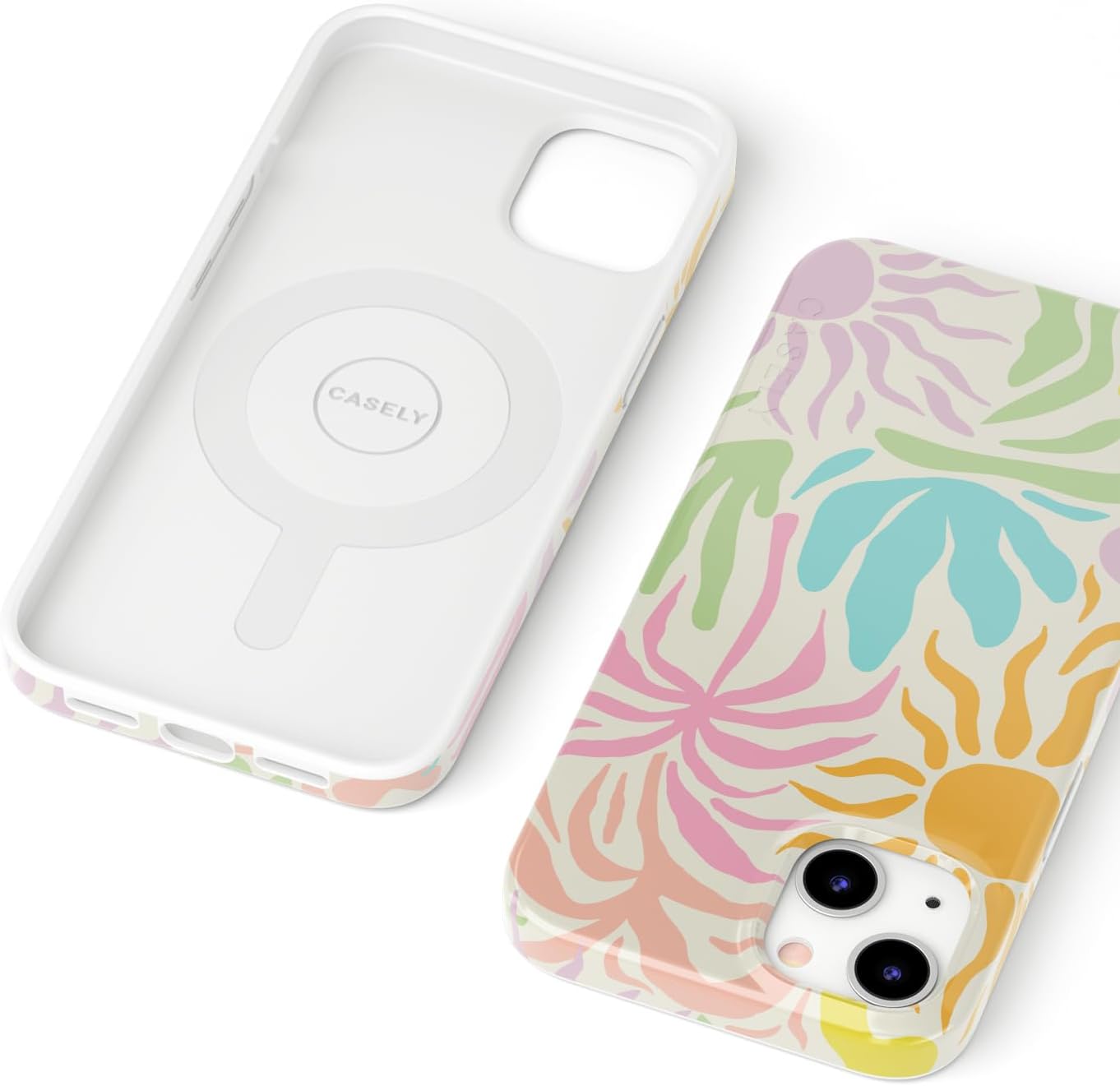 Casely iPhone 13 Case | Pura Vida | Oasis | Compatible with MagSafe | Classic Ultra Slim Design