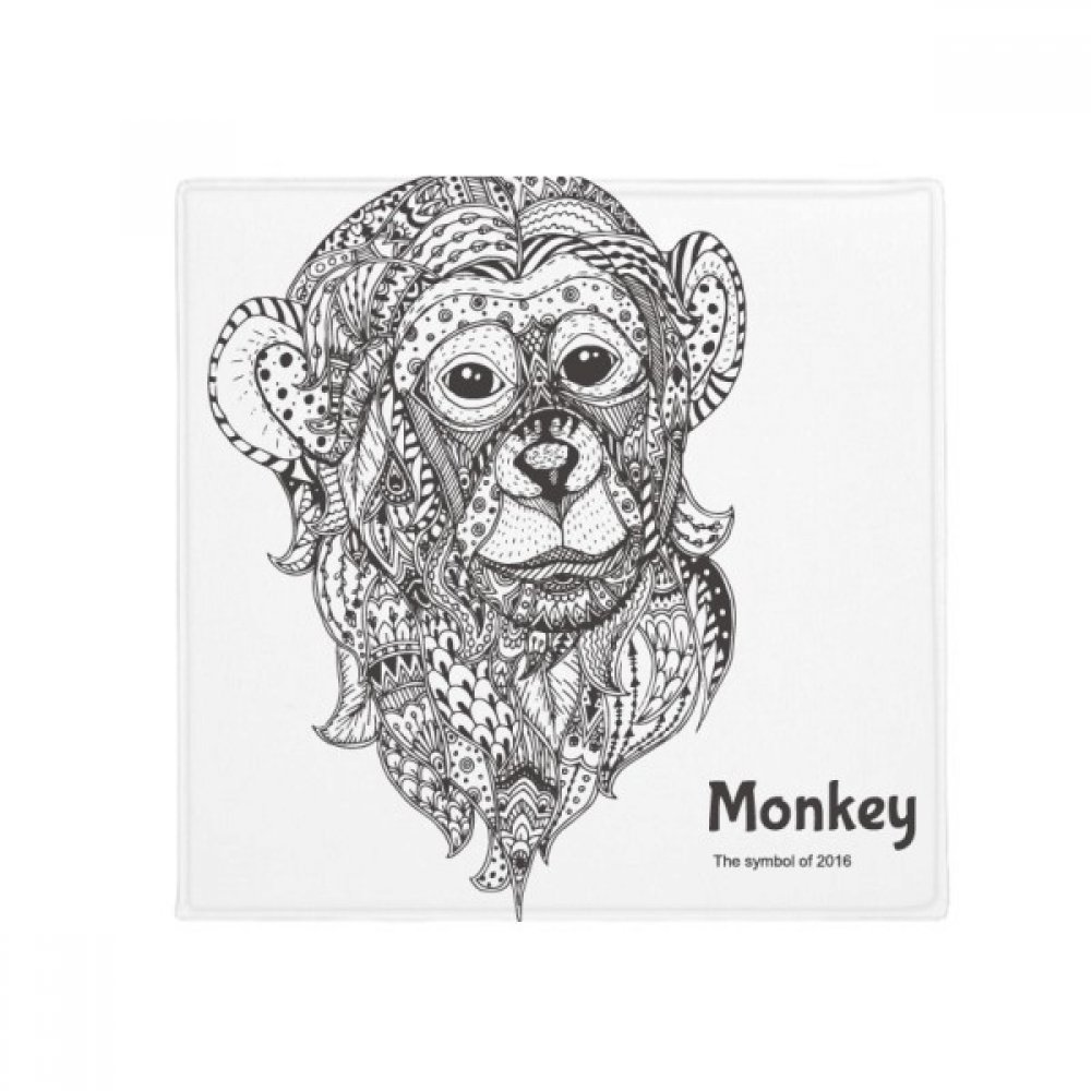 Tapis de sol singe pour une cuisine propre et un coin repas animalier