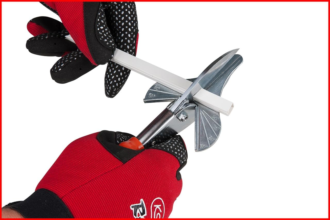 KS Tools 123.0075 Juego de tijeras para mangueras y tubos de plástico, 7 pzs