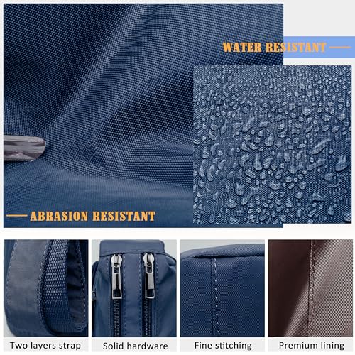 Image of VOLGANIK ROCK RFID Purses for Women Fabric Nylon Multi Pocket Crossbody Bag Ladies Travel Handbag