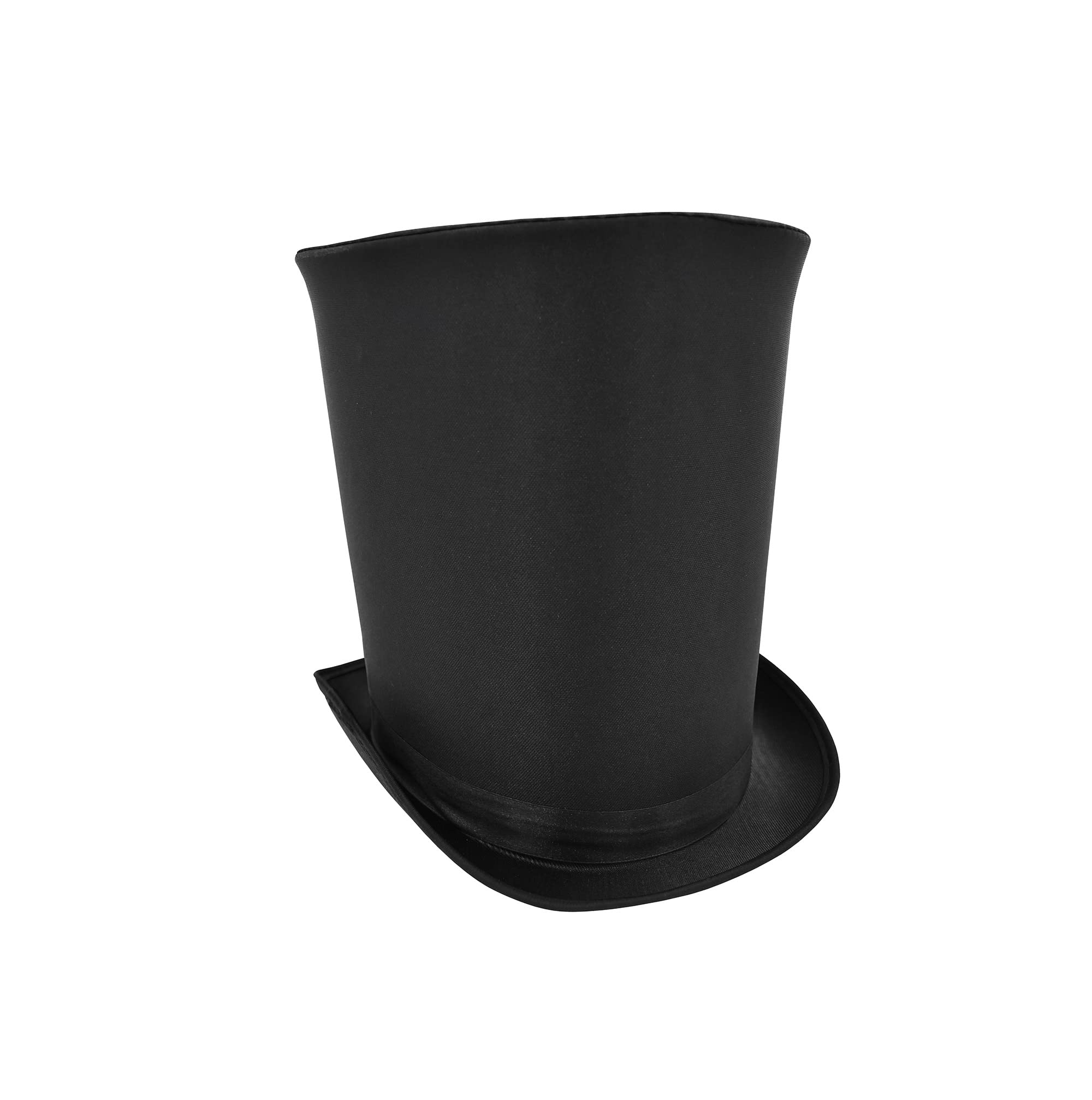 Nicky Bigs NoveltiesAdult Extra Tall Black Satin Steampunk Ringmaster Magician Costume Hat