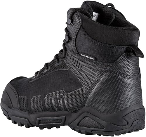 Miniatura 5 de FREE SOLDIER Botas de senderismo impermeables para hombre, botas de trabajo ligeras, botas tácticas militares, botas de combate duraderas