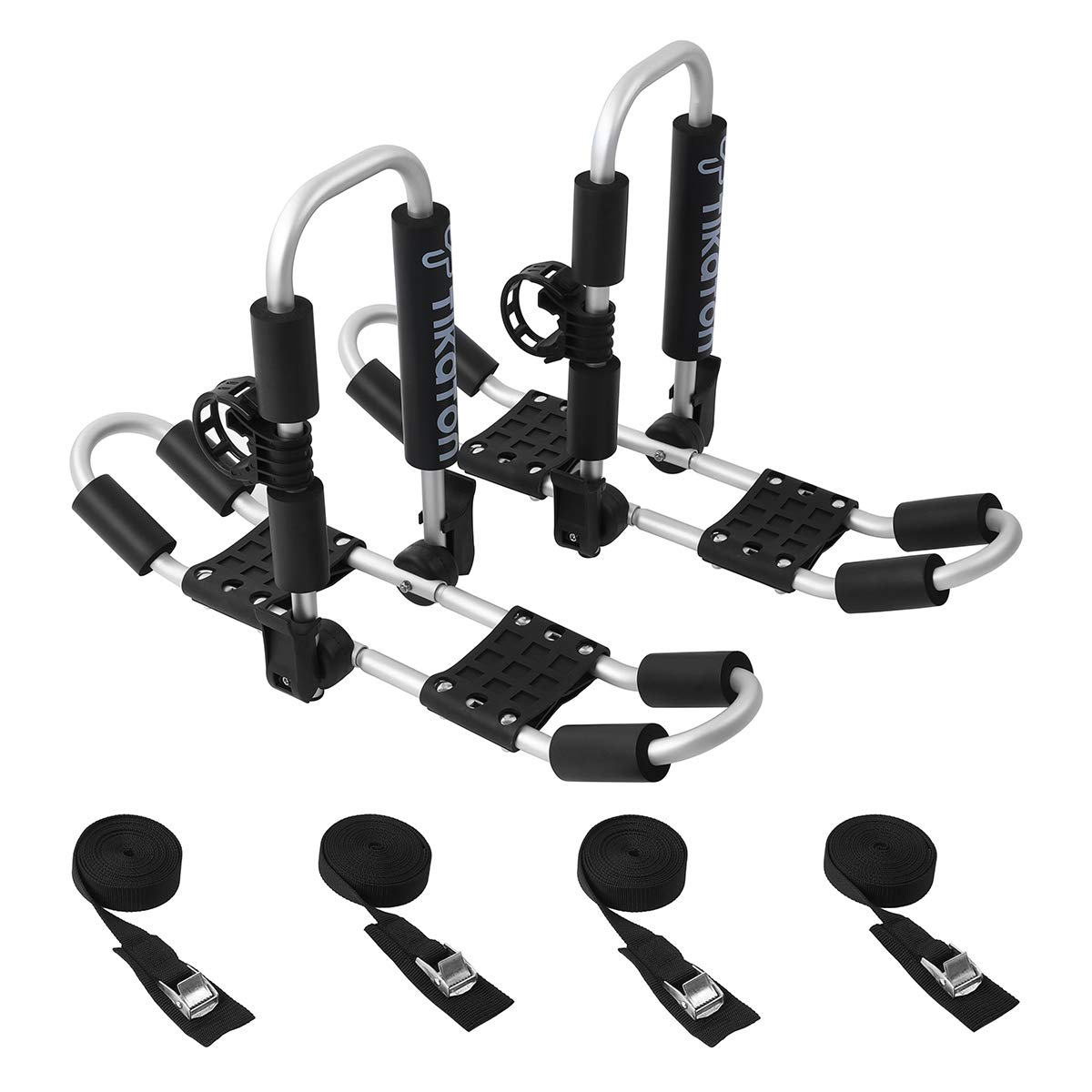 Buy Kayak Roof Rack for 2 Kayaks, Tikaton Foldable Kayak Car Rack with