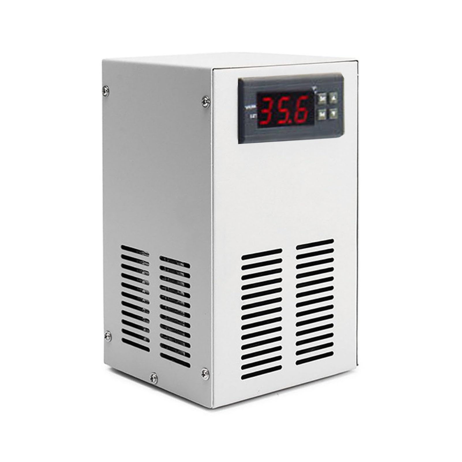 Enfriador de Agua para Acuario de 70-72W, Enfriador Ultrasilencioso Que Ahorra Energía (Enchufe Europeo 220V) | de refrigeración preciso para peceras, equipo de refrigeración para acuarios a temperatura constante