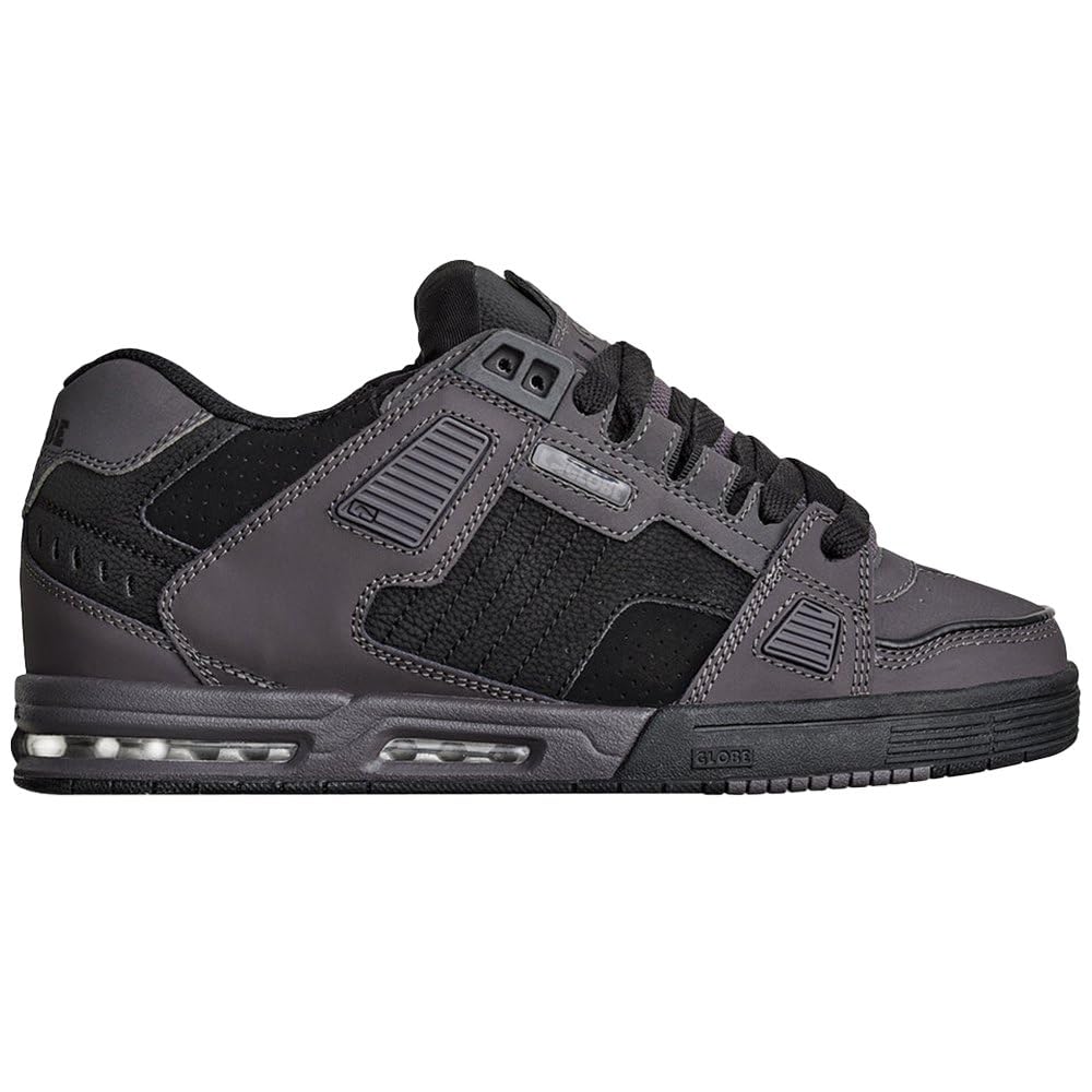 Globe Sabre Skateboard Shoes, Phantom Black Steel, 38 EU