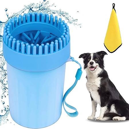 Amazon 犬 足洗い ブラシカップ ペット足用クリーナー 愛犬のお散歩帰りのかんたん足洗い ｓ ｍ Abili ブラシ 通販