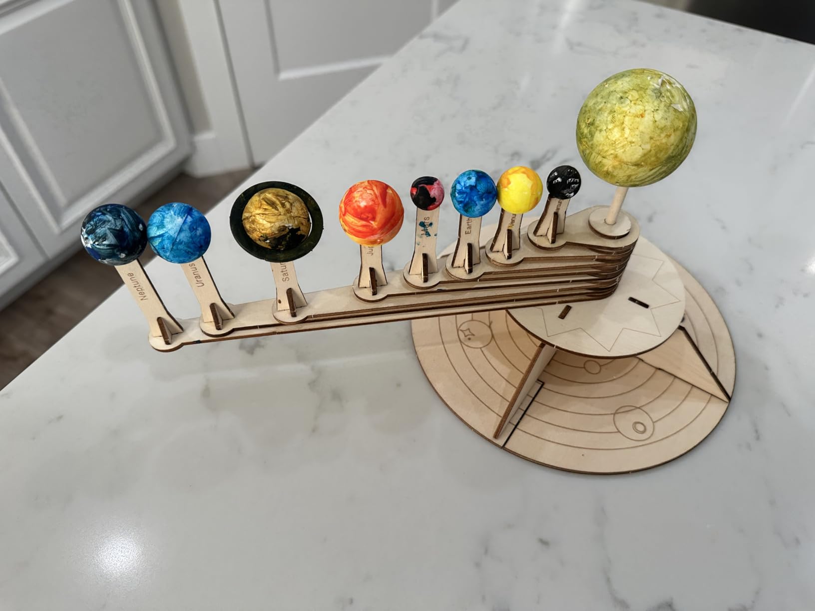 Nine Planets DIY Solar System Model for Kids - Complete Solar System ...
