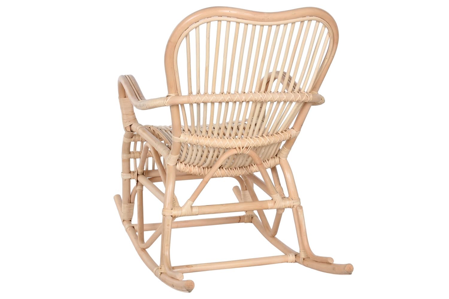 Mecedora Natural Ratan 64x102x90 cm
