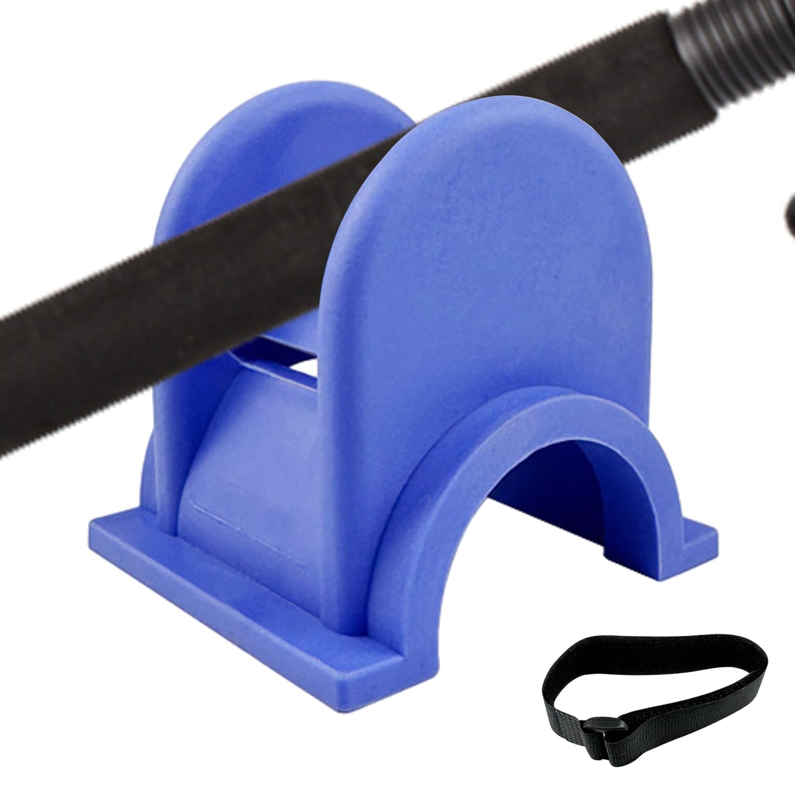 Tarako Blue Fishing Rod Holders For Boat Rail Mount,U-Shaped Boat Fishing Pole Stand | Universal Kayak Rod Rack, Fishing Rod Accessories For Reducing Hand Fatigue, Fits Most Fishing Rods