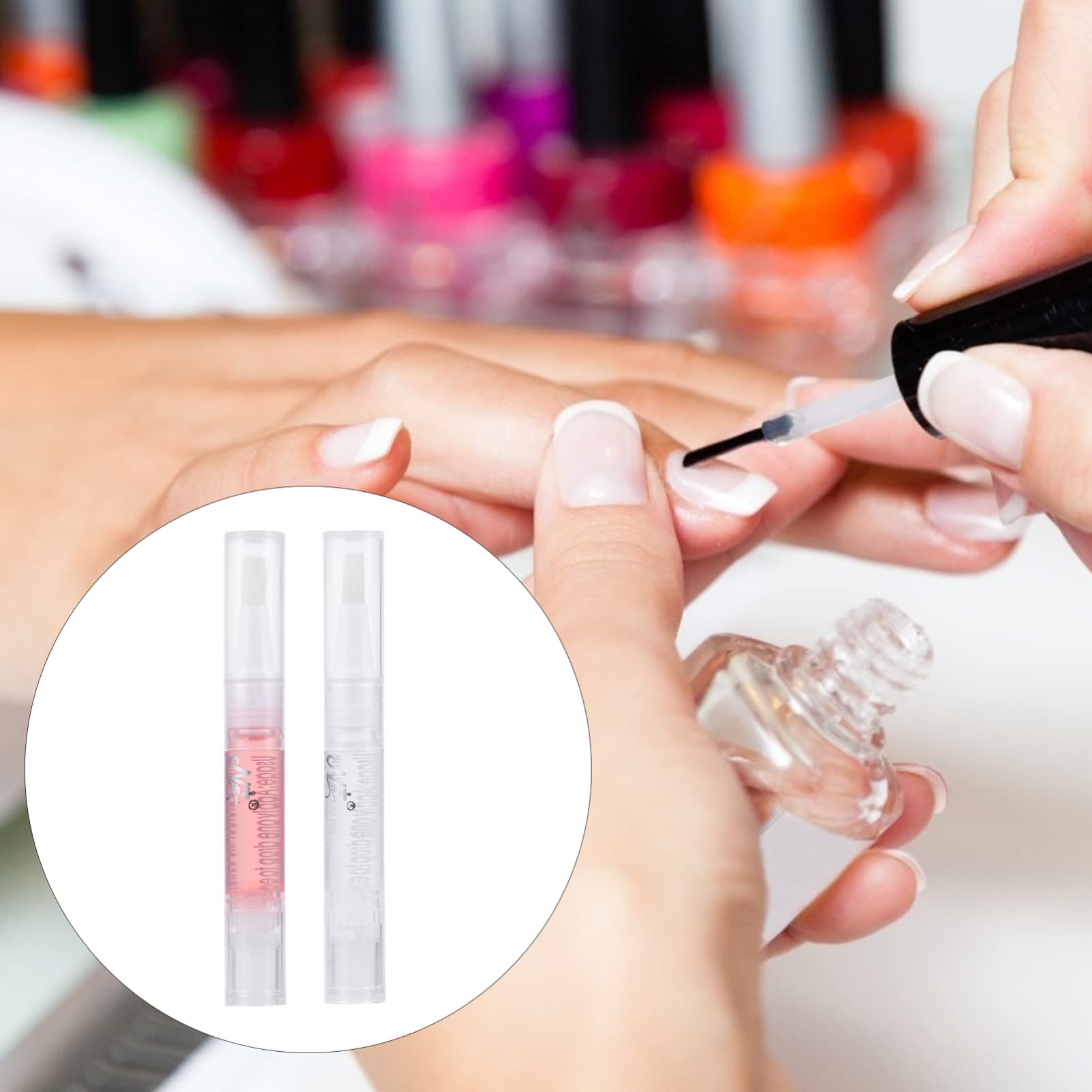 minkissy 16piezas Nutritivo Para Uñas y Cutículas Bolígrafos De Hidratante Para Cuidado De Uñas Para Salones y Personal