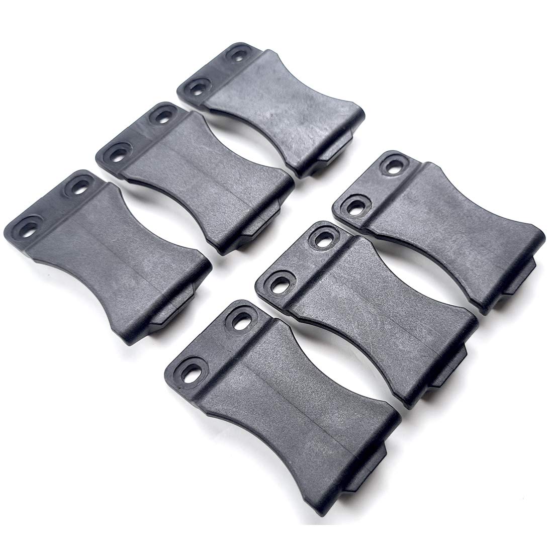 CKX-bokydex Belt Clip 8, rong Model, Suitable for People with ronger Hands. IWBOWB SheathGun Holer Making. 1.75 Belt Width. - 6 Units.