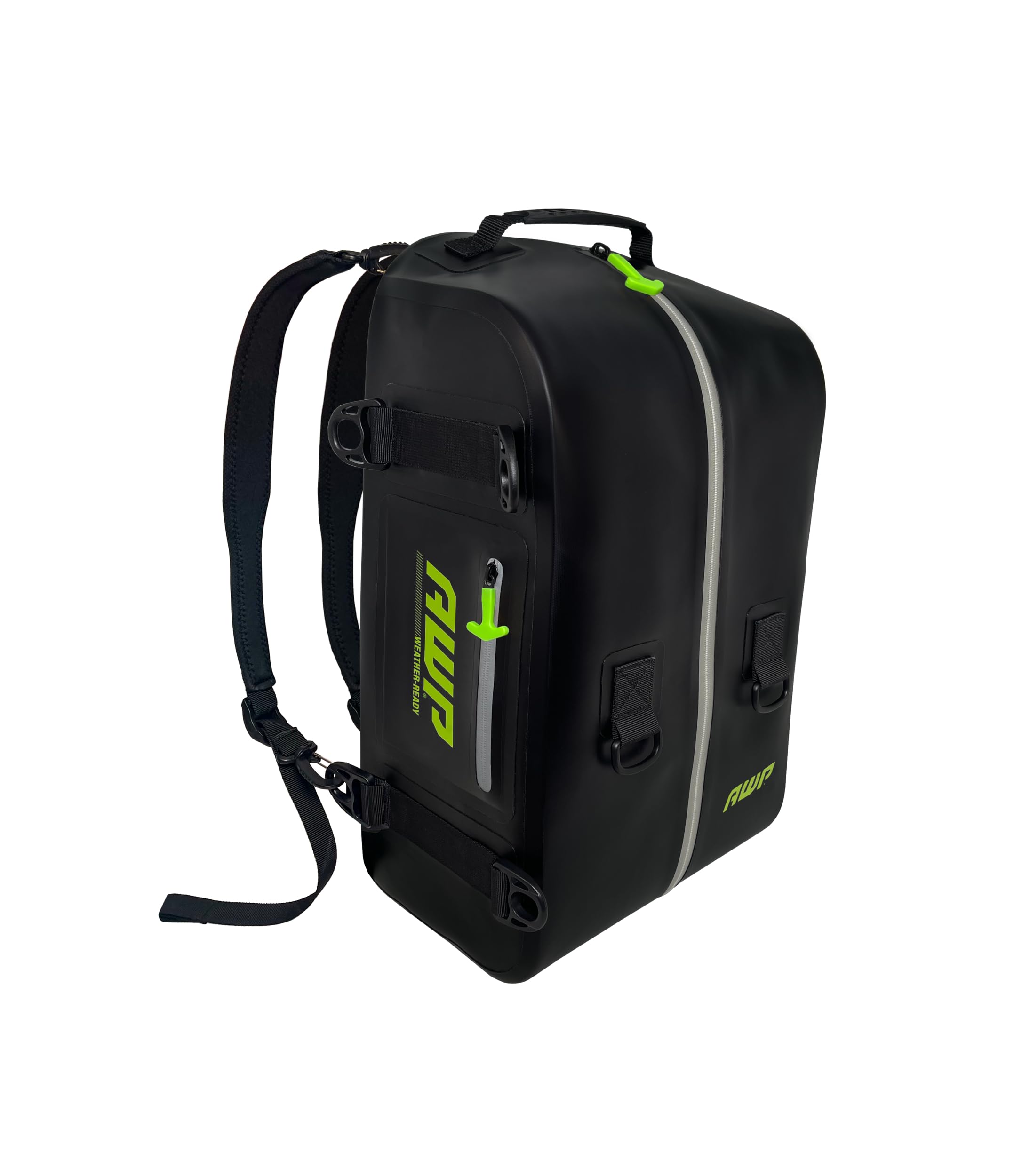 AWP45L Waterproof Backpack, Black Tool Bag Packpack, Nylon