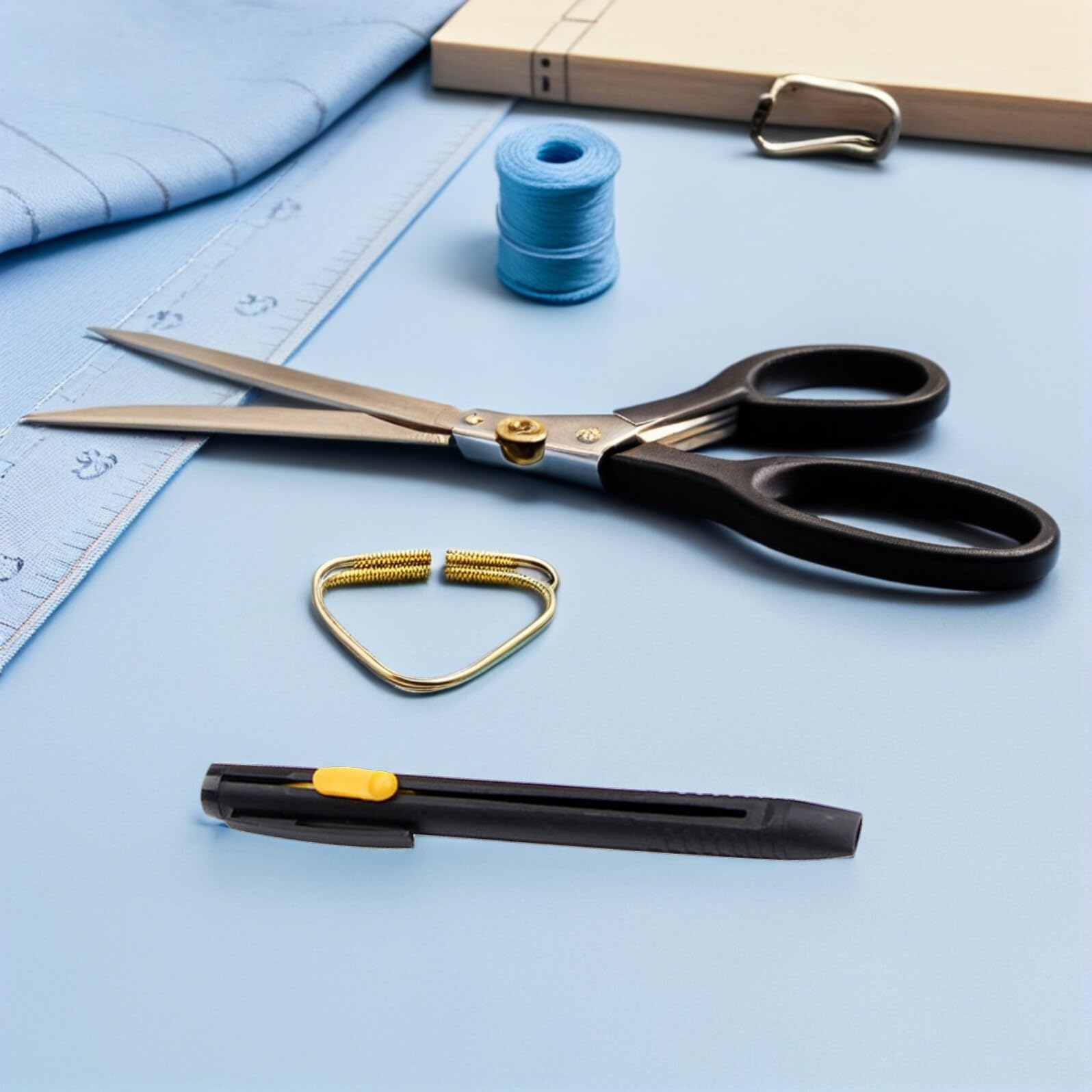 LALAFINA Penna per Tessuti Bianca Indelebile Tecnologia Autofading, Ricaricabile e Invisibile, per Progetti DIY di Cucito e Quilting Materiali in Gesso e Plastico