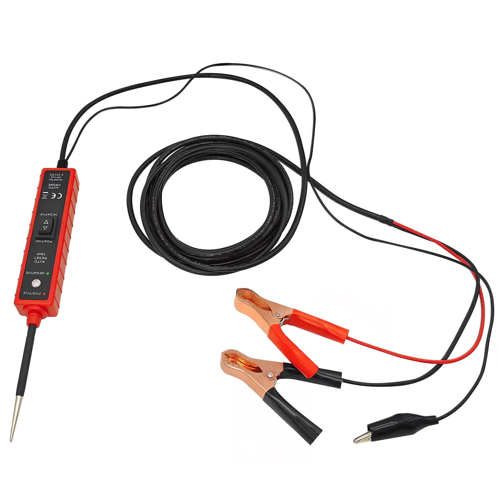 Probador de Circuitos Automotriz Multifuncional Precisa para Diagnóstico Rápido y Detección de Cortocircuitos Coches Motos y Camiones Herramienta Eléctrica Duradera