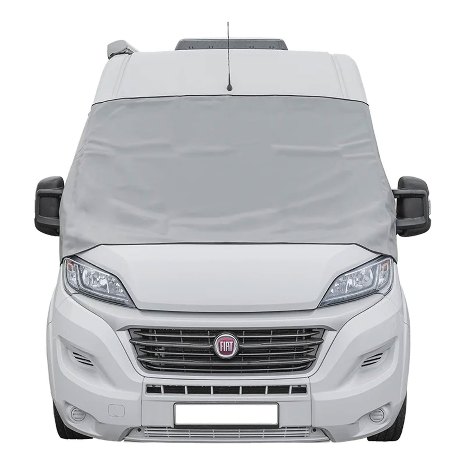 Frontschutzplane Fiat Ducato X 290 | Ab 2014 | Grau Produktbild-Vorschau 7