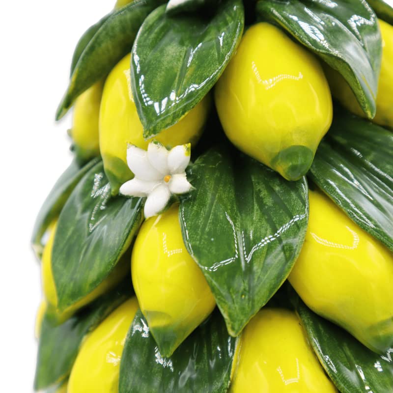 Pyramide de citrons céramique fine cadeau idéal mariage et maison - 4