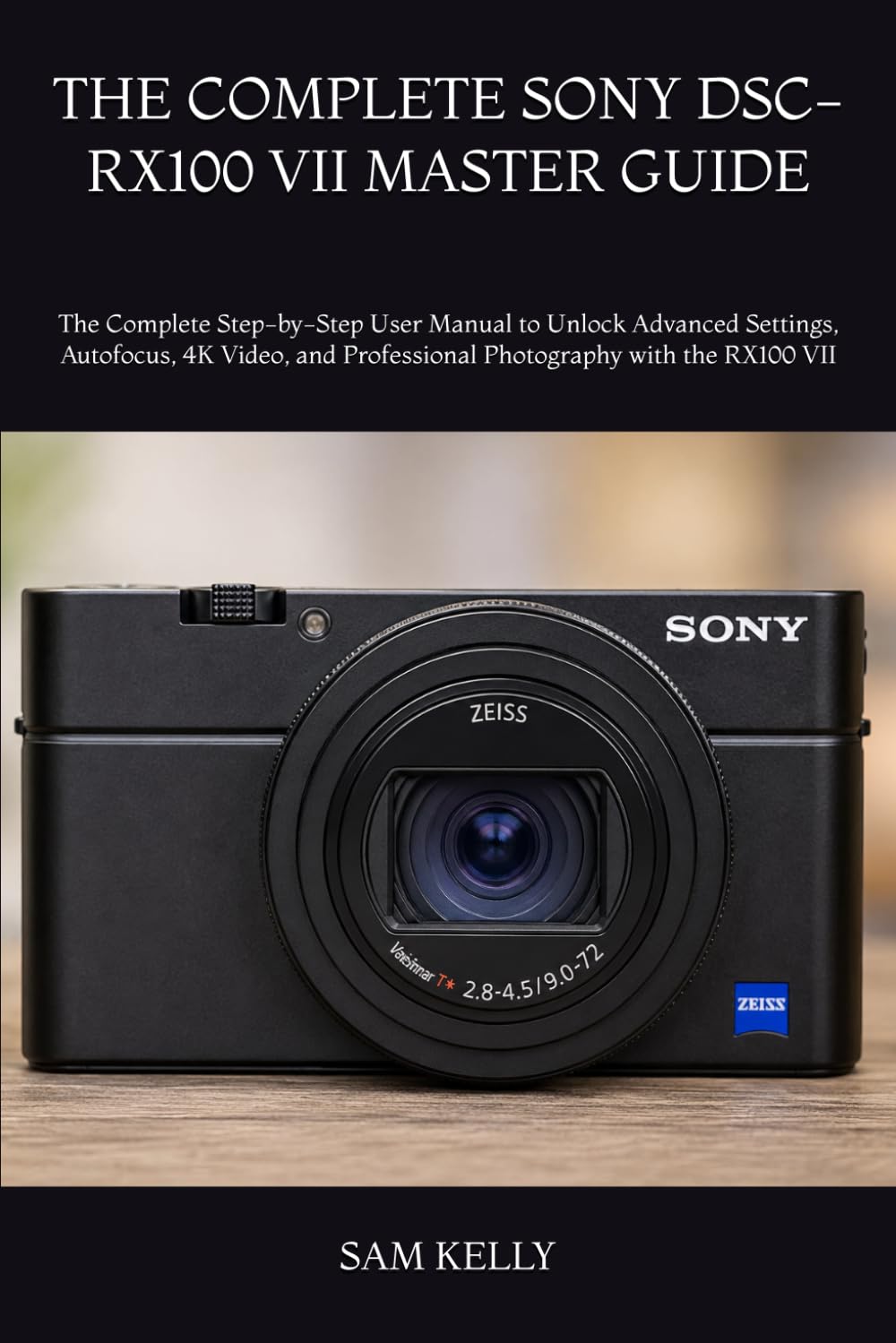 THE COMPLETE SONY DSC-RX100 VII MASTER GUIDE: The Complete Step-by-Step User Manual to Unlock Advanced Settings, Autofocus, 4K Video, and Professional Photography with the RX100 VII
