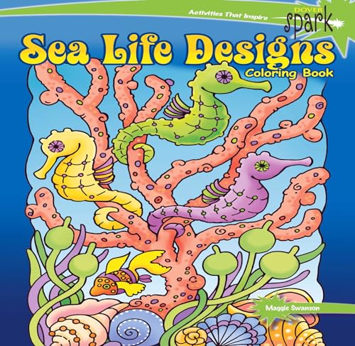 SPARK Sea Life Designs Coloring Book (Dover Sea Life Coloring Books)