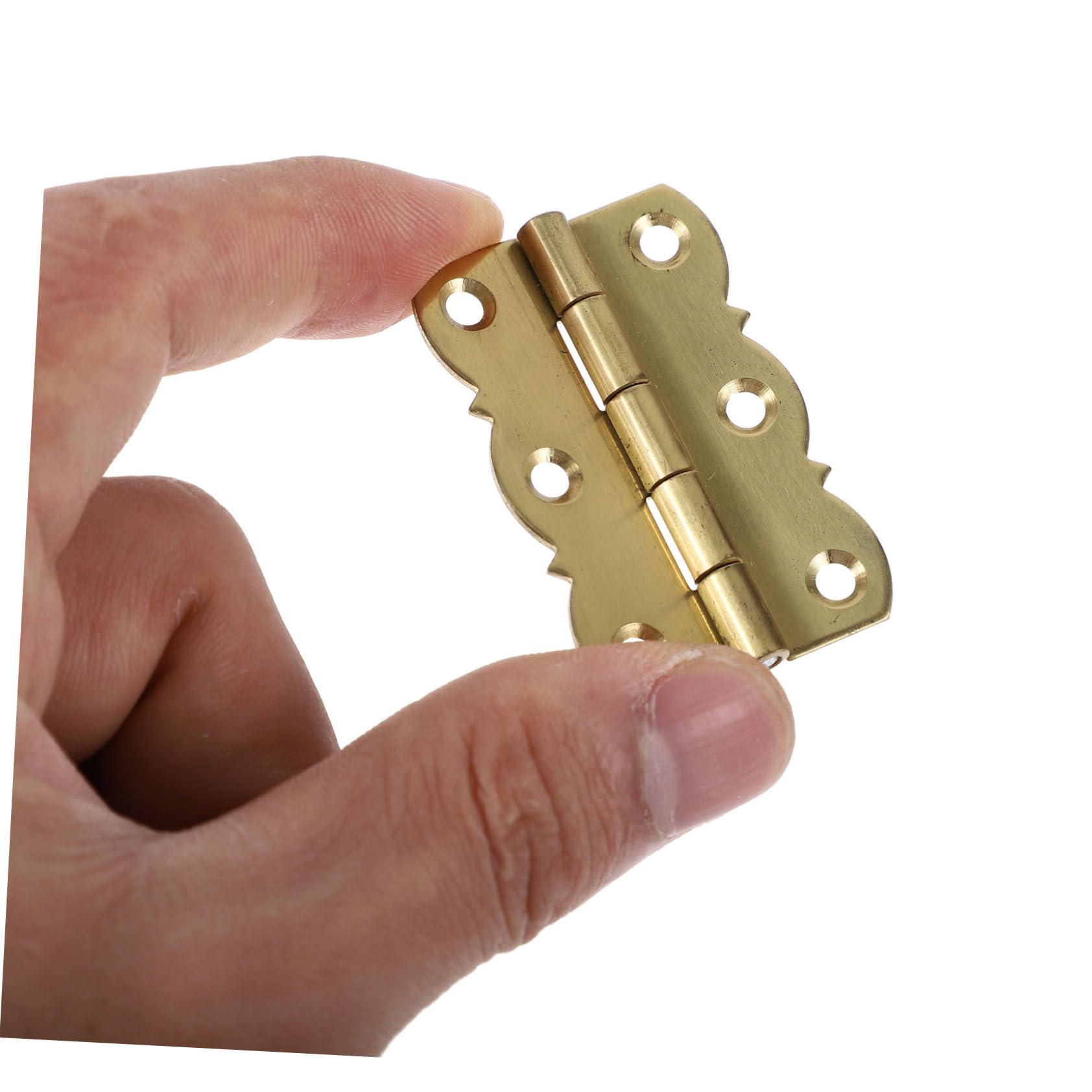Artibetter 10piezas Bisagras Para Piano Accesorios De Piano De Bisagras Antiguas Para Soporte Musical Sin Tornillos Diseño Silencioso Resistencia Duradera Dorado
