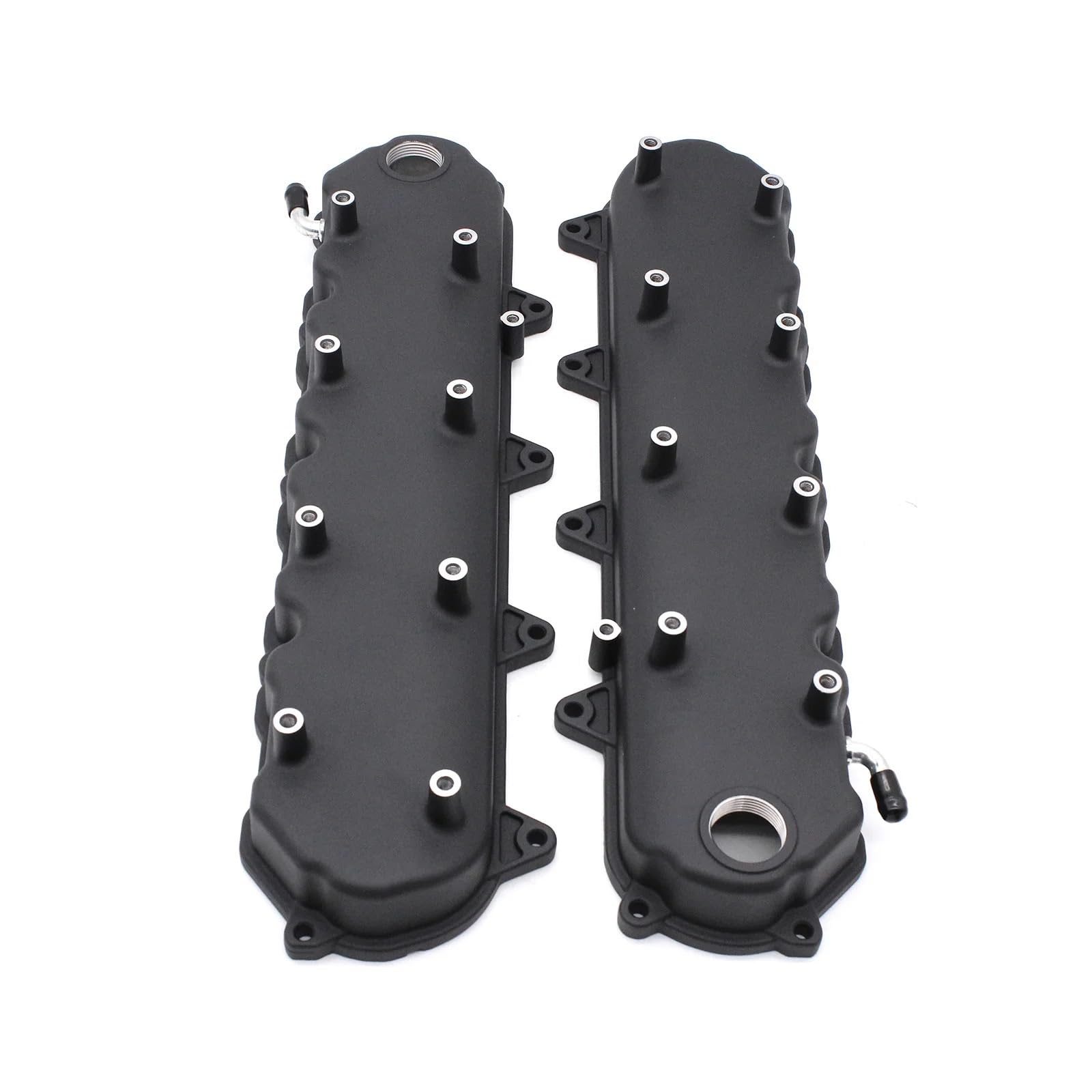 Coppa dell'olio Adatto per LT GEN V LT1 LT4 L83 L86 5.3 6.2 Parte del motore Coperchio valvola in alluminio nero con accessori per montaggio bobina Coppa dell'olio della trasmissione