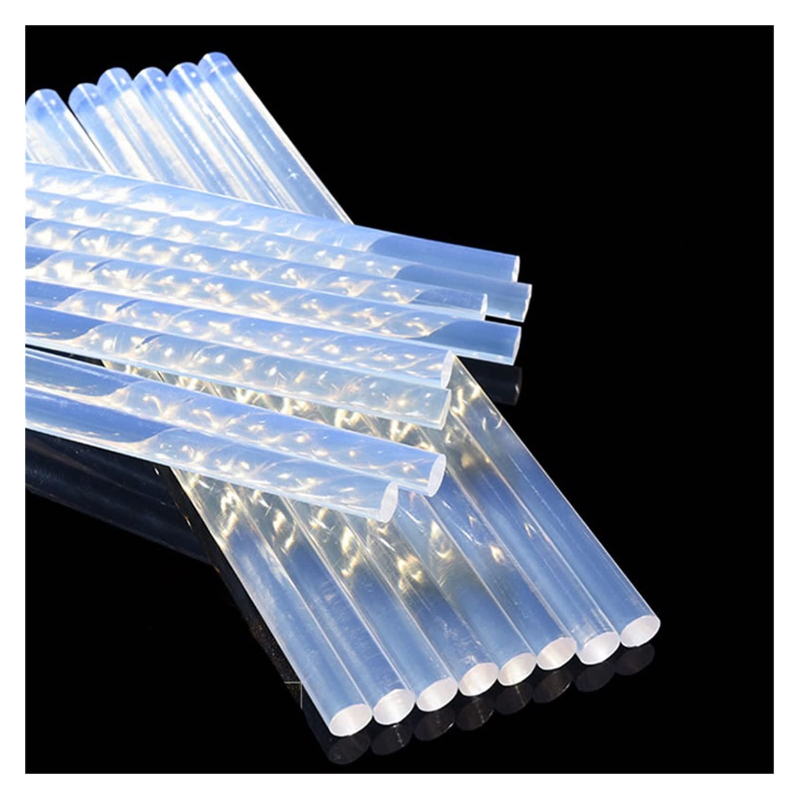 Bastoncini per pistola per colla a caldo, Stick di colla a caldo trasparenti varie dimensioni(40 Pieces,11x270mm)