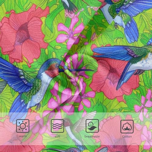 Joisal Cotton Toddlers Underwear Floral Colorful Birds Green Pink Floral Girl Panties Cute Pattern Kids Briefs Undies 2t3