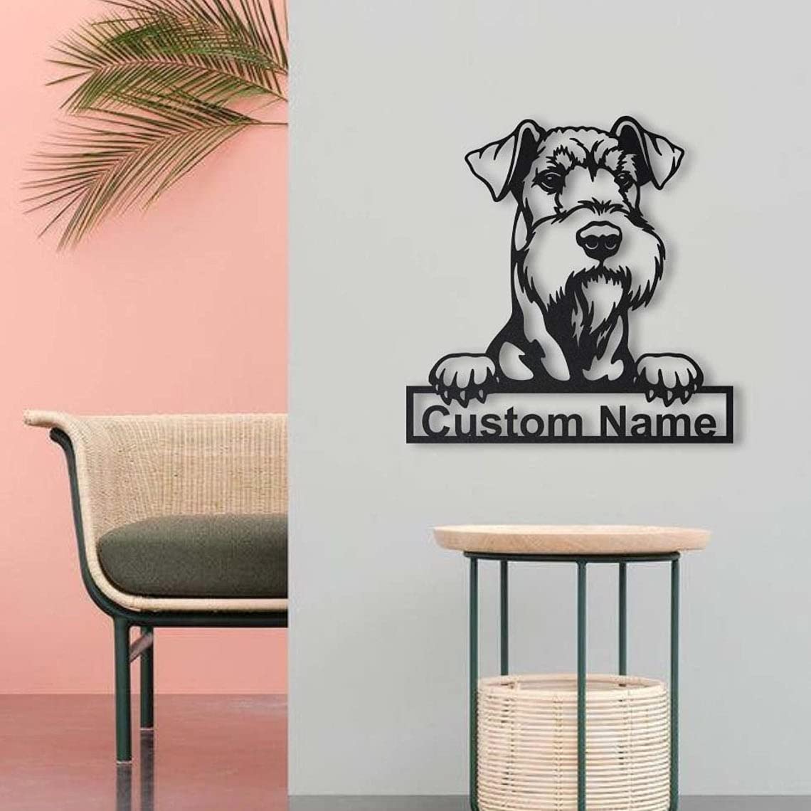 Targa Metallica Personalizzata Per Cani Staffordshire Bull Terrier - Regalo Per Amanti Degli Animali, Design Unico