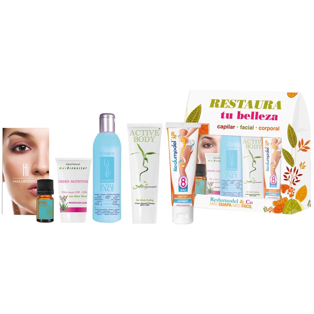 REDUMODELRestaura tu Belleza Care Pack Set, 7-Piece