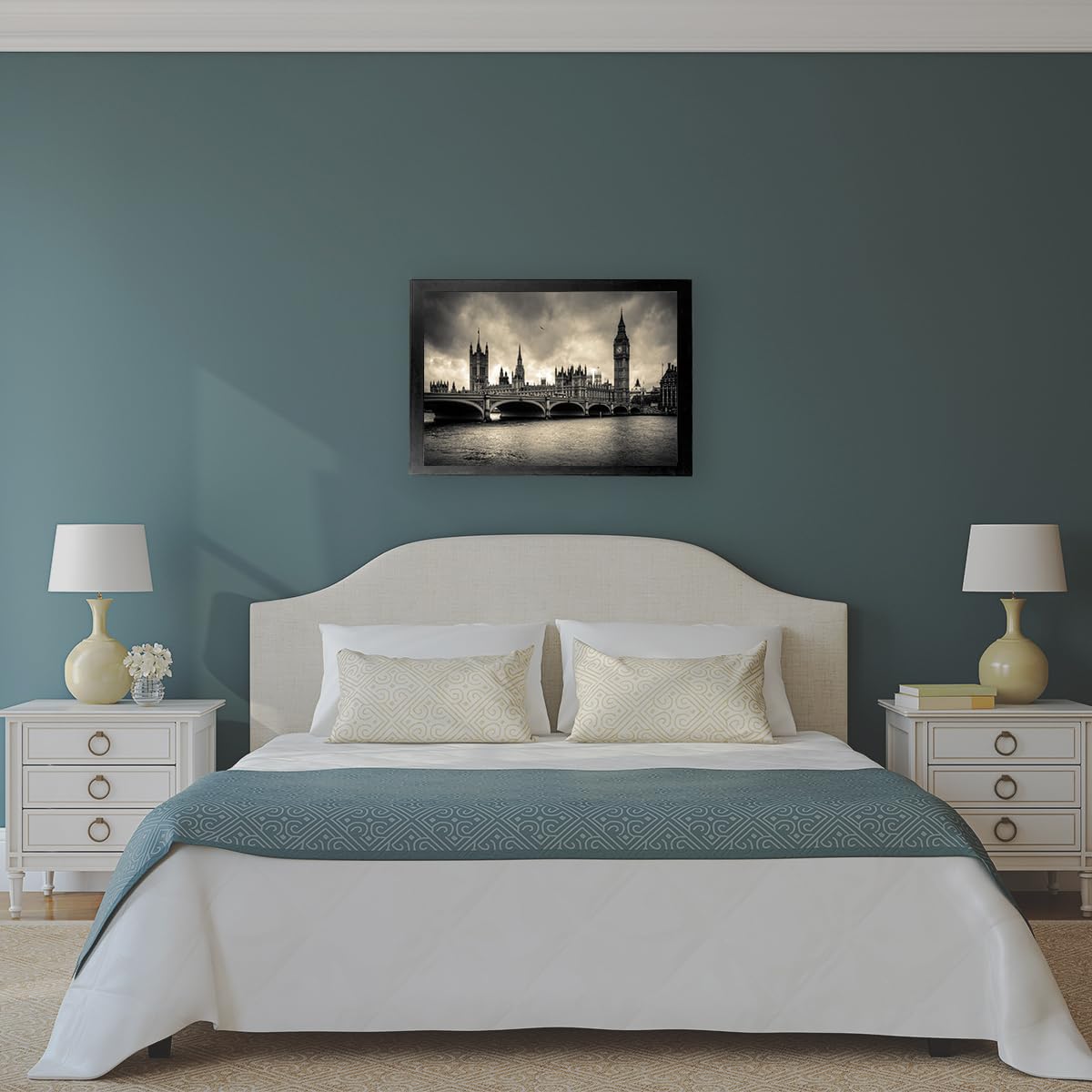 Cadre Photo Noir Format A3 (42x59,4 Cm) - Montage Mural Horizontal Ou Vertical - Design Moderne