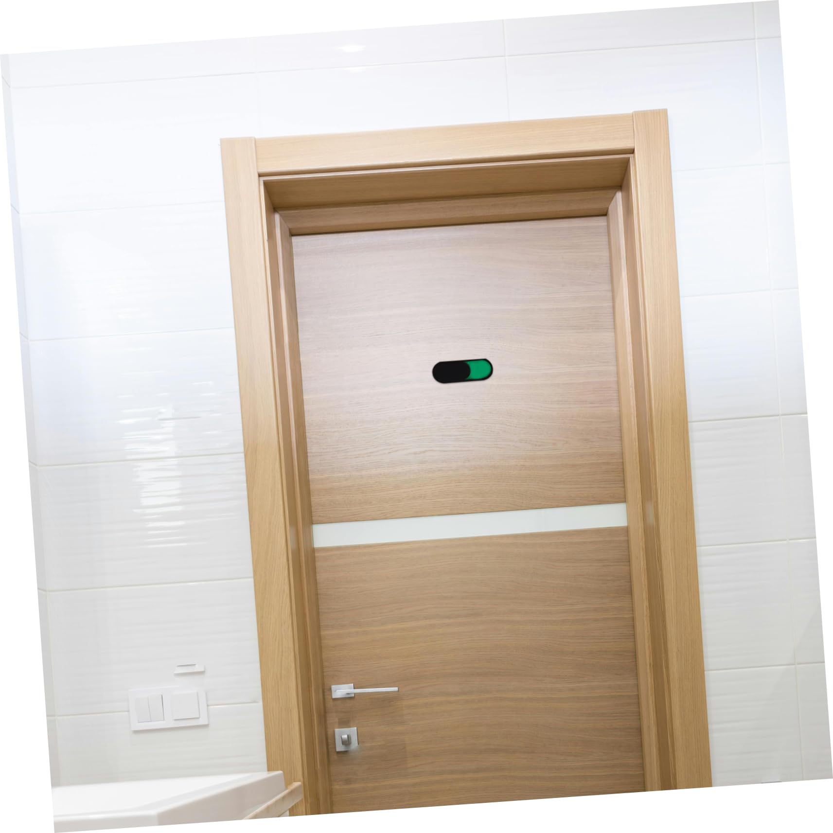 Housoutil 32 Piezas Carteles Deslizantes para Puerta Señal de Estado Ocupado para Oficina y Instalación Material Resistente Indicador Práctico para Reuniones y Privacidad