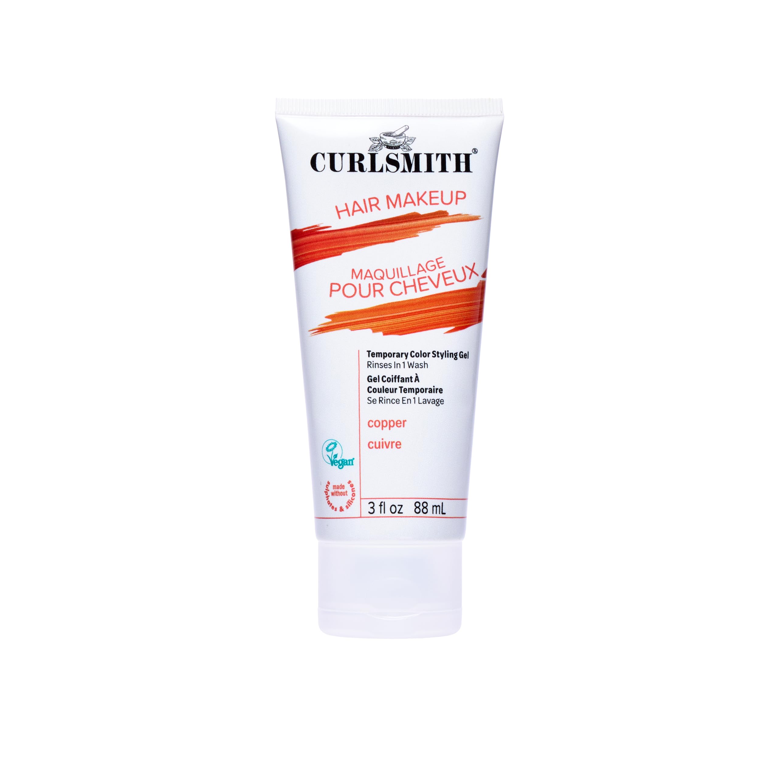 Curlsmith Hair Makeup Copper Styling Gel