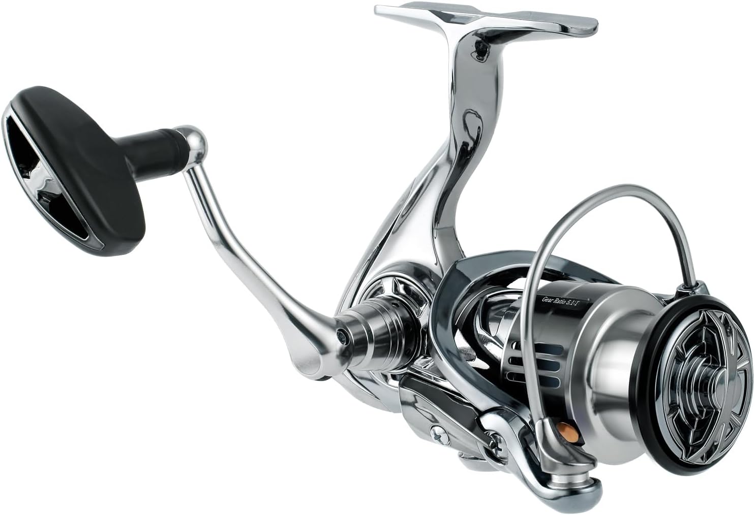Ultralight Spinning Reel with Metal Body, 5.5:1 High Speed Gear Ratio, 15KG/33Lbs Max Drag Power, 7+1 BBS Ultra Smooth Freshwater Fishing Reels, Size 1000-5000S