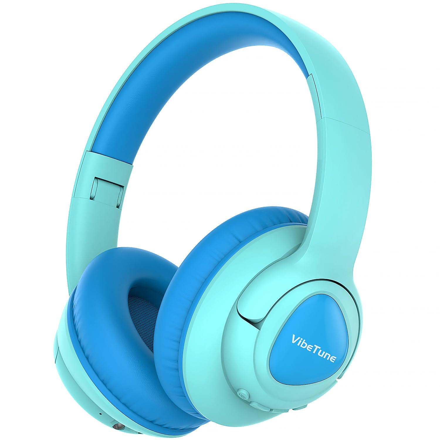 VibeTune Kids Bluetooth Headphones, 60H Playtime, Volume Limited 85/94dB, Bluetooth 5.4, Type-C Fast Charging, Foldable Wireless Headphones for Kids,