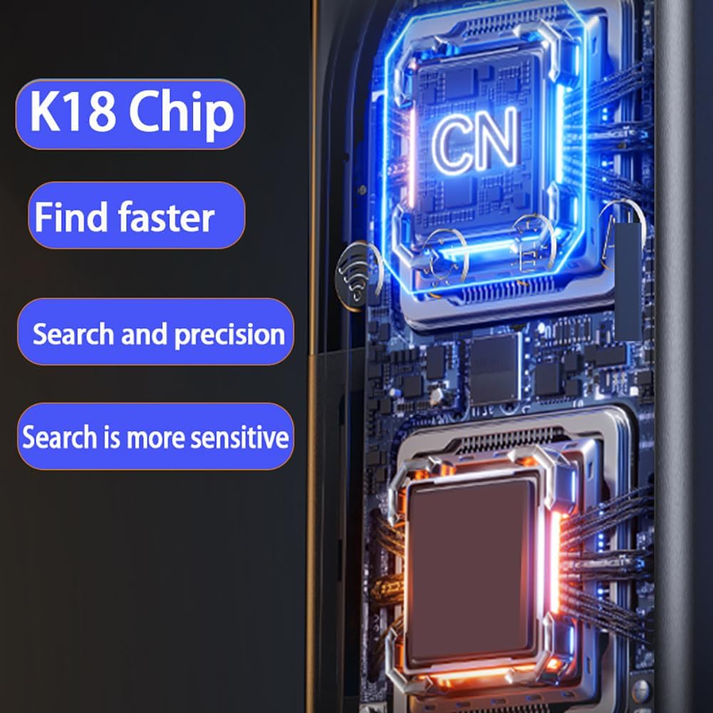 Hidden Camera Detectors, Listening Device Detector, GPS Detector, Anti-Spy Detector, Bug Detector Electronic Sweeper, RF Signal Detector, 10 Levels Sensitivity 5 Modes, 48H Working Time image 5 of 8 B0D94WB6LL