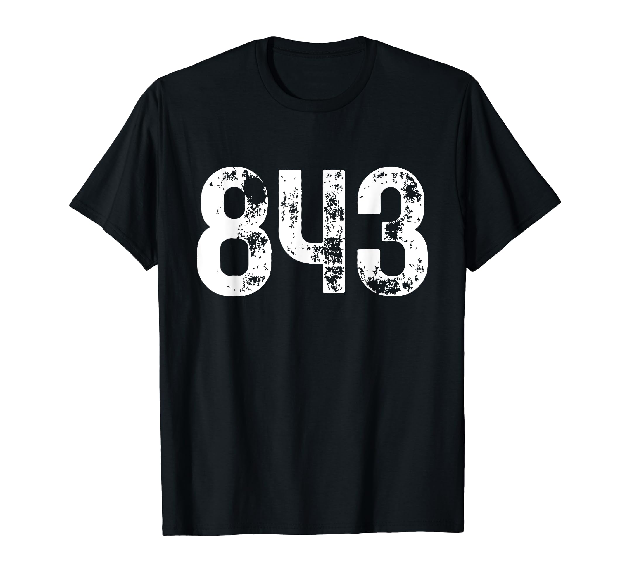 843 Area Code Charleston SC Mobile Telephone Area Code 843 T-Shirt