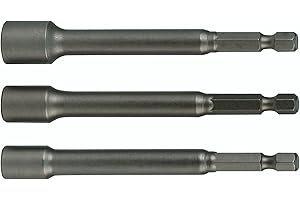 Wiha 70492 Nut Setter with Magnetic Tip and 3-Piece Configuration