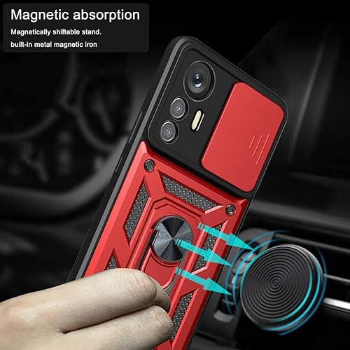 Vista 440 de Carcasa de soporte compatible con Motorola Razr 2023, con cubierta deslizante para lente de cámara compatible con Motorola Razr 40 5G 2023 XT2323-1