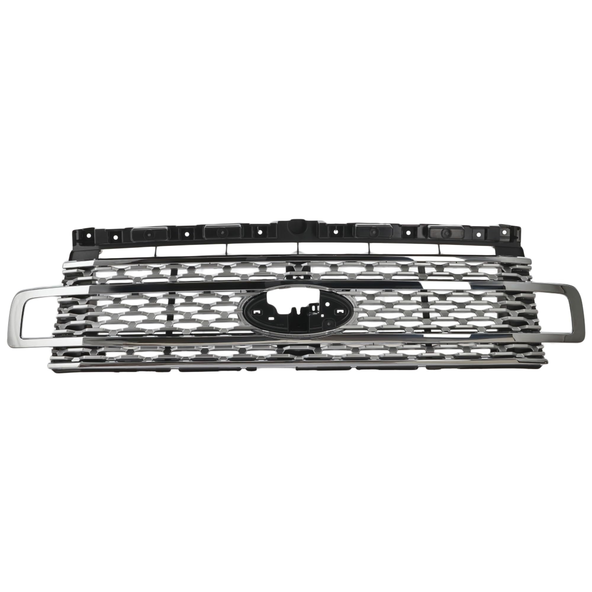 Garage-Pro Grille Assembly For Ford Expedition 2018-2021 Satin Aluminum