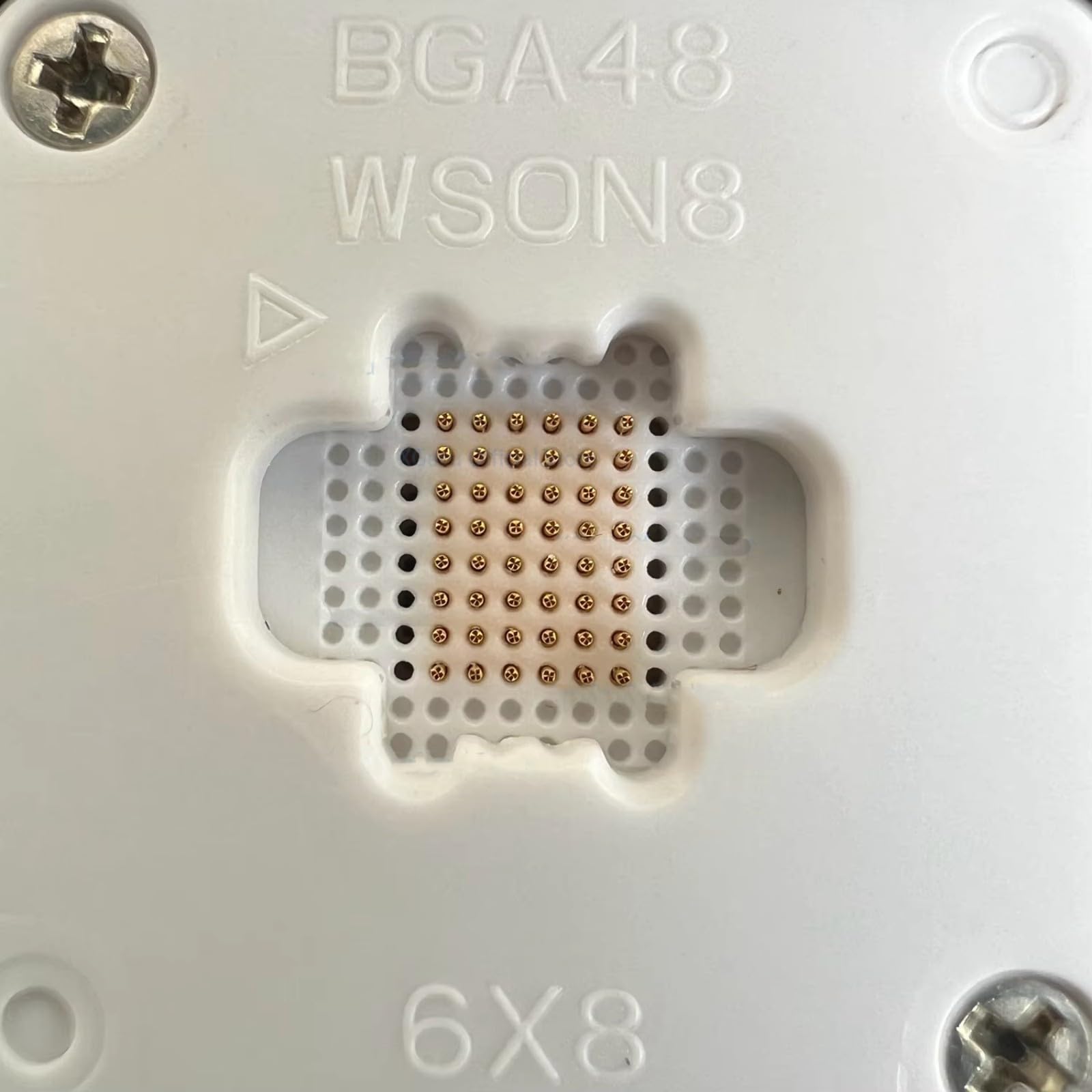 Adattatore compatto BGA48 BGA63 per programmatore T48 Chip di affidabilità programmazione e attività di manutenzione Adattatore di lunga durata