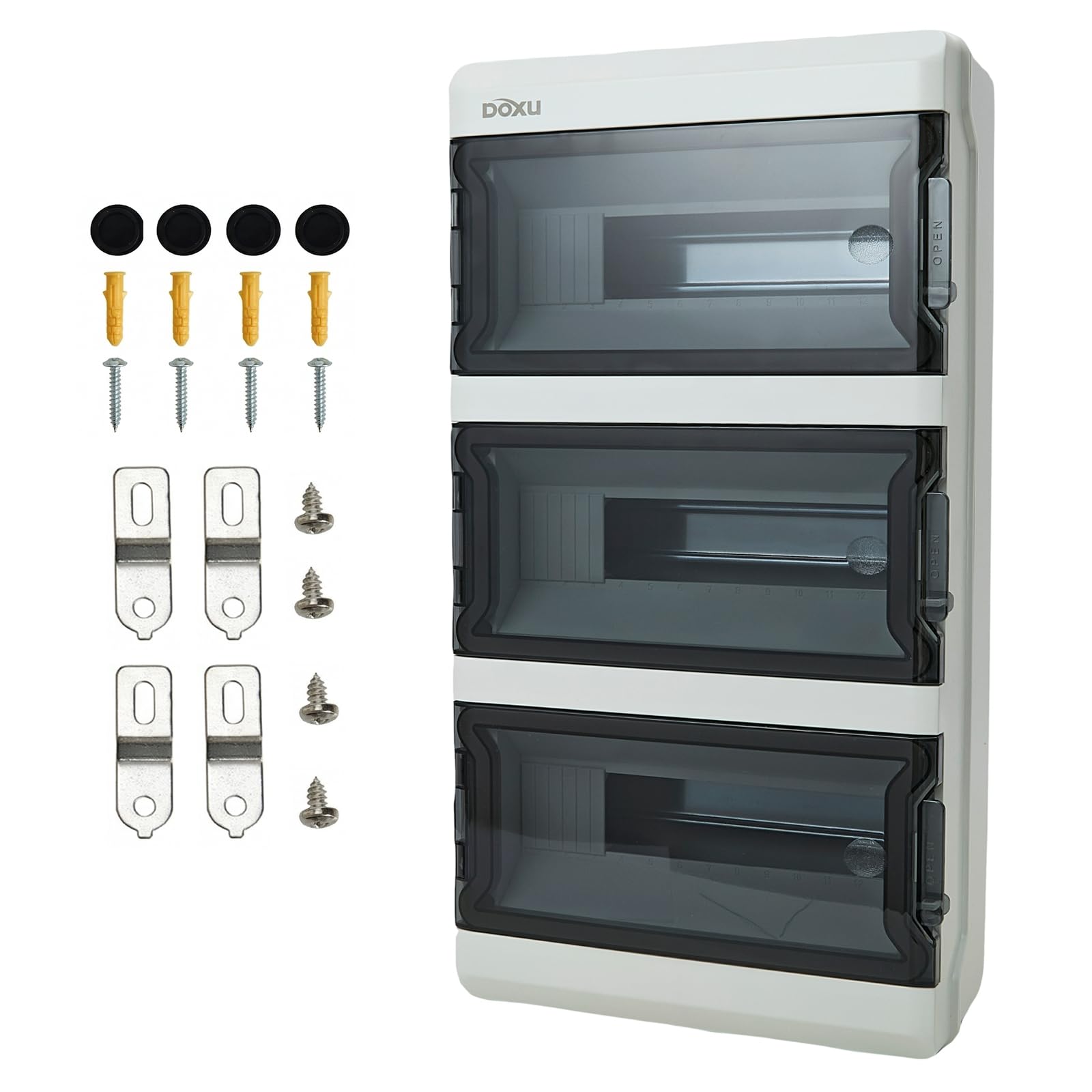 DOXU IP66 Electrical Box - 4 Circuit Protection -22